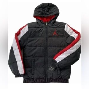 Jordan Hooded Winter Puffer Coat